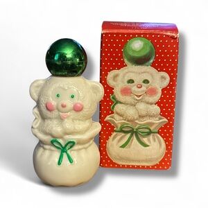 Vintage Avon 1970’s Snug Cub Sweet Honesty cologne decanter